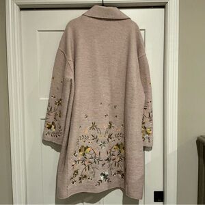 Sundance Boutique Pink Embroidered Coat